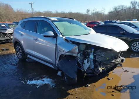 2019 Hyundai Tucson Ultimate z USA, uszkodzony, nr VIN KM8J3CAL2KU856297